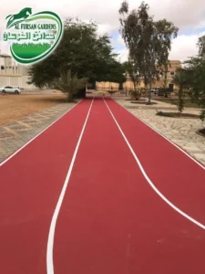 مشاريع ملاعب أرضيات مطاطية — حدائق الفرسان