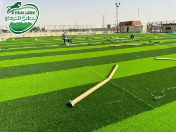 مشاريع إنشاء ملاعب كرة قدم بأماكن مختلفة — حدائق الفرسان