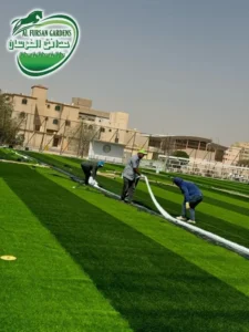 مشاريع إنشاء ملاعب كرة قدم بأماكن مختلفة — حدائق الفرسان