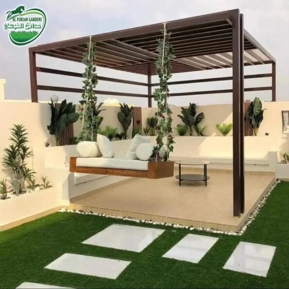 تنسيق حدائق استراحات بالرياض