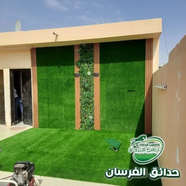 إضاءة حدائق حي النرجس