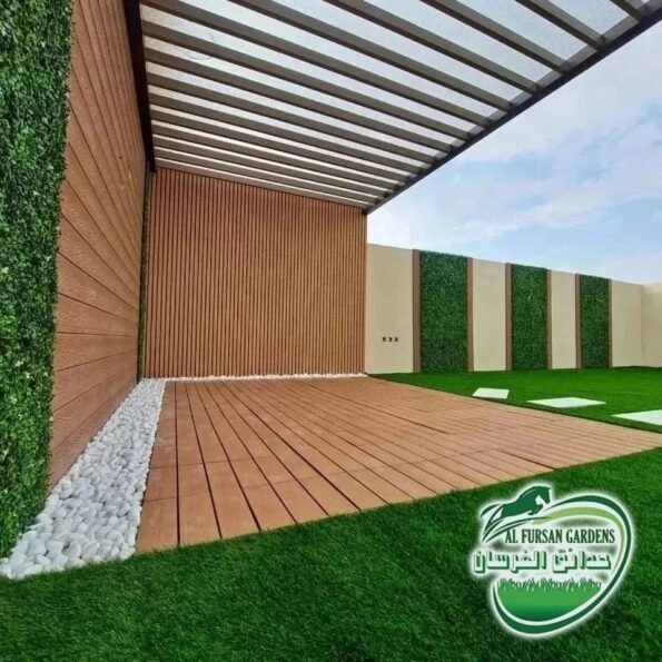تصميم حدائق حي حطين