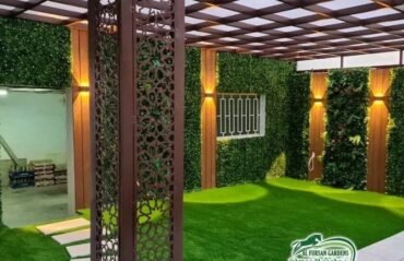 تصميم حدائق حديث حي الغدير