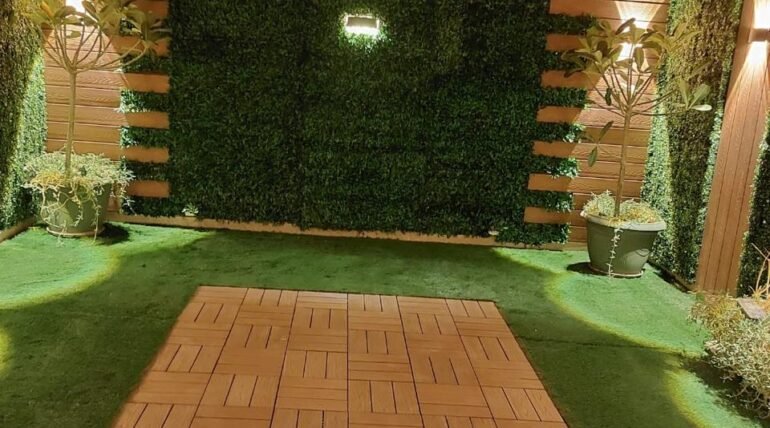 تنسيق حدائق حي المروج بالرياض