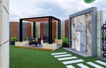 تنسيق حدائق حي الملك فهد بالرياض