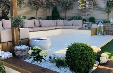 تصميم حدائق حي المرسلات