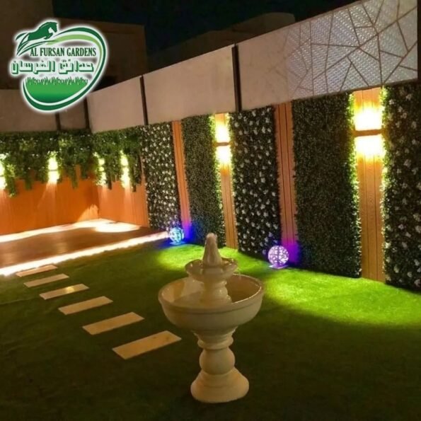 تنسيق حدائق حي التعاون بالرياض